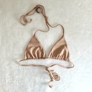 Savannah Morrow Tan Bikini Top